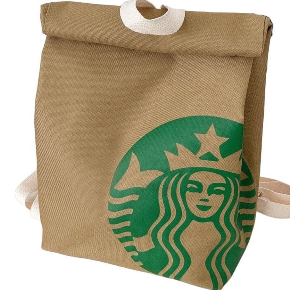 Starbucks Canvas NWT Backpack
